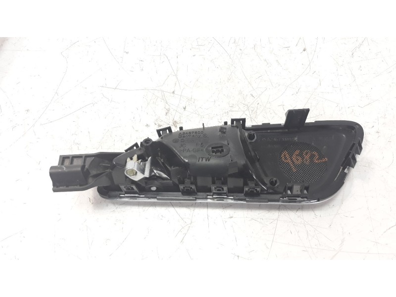 Recambio de maneta interior trasera derecha para mercedes-benz clase cla (w117) cla 180 (117.342) referencia OEM IAM A2467300448
