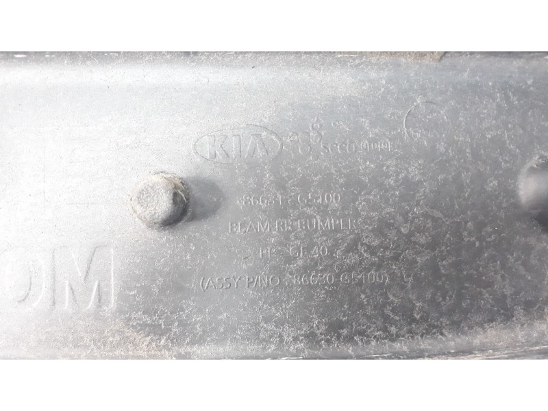 Recambio de refuerzo paragolpes trasero para kia niro referencia OEM IAM 86631G5100  