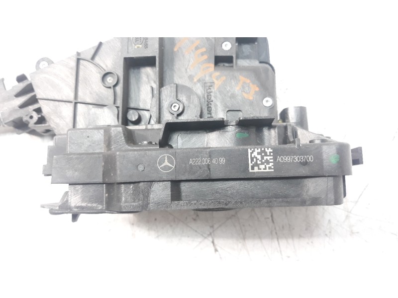 Recambio de cerradura puerta trasera izquierda para mercedes-benz clase c (w205) familiar 2.1 cdi cat referencia OEM IAM 0997309
