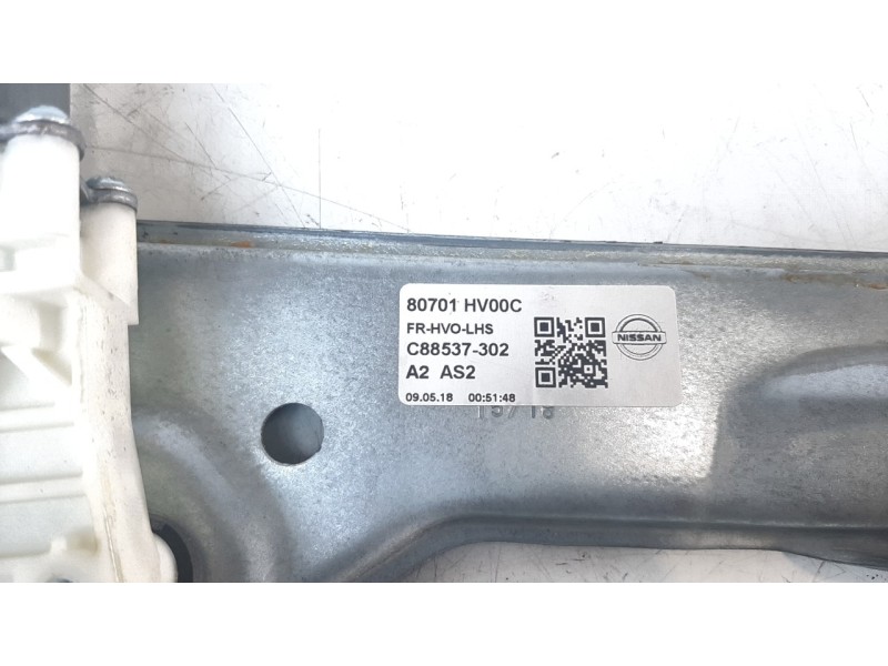 Recambio de elevalunas delantero izquierdo para nissan qashqai (j11) tekna referencia OEM IAM 80701HV00C  