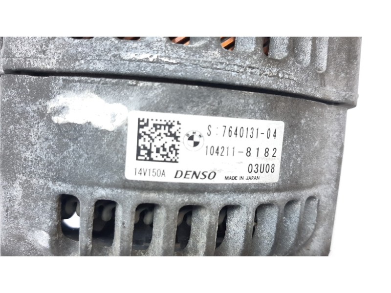 Recambio de alternador para bmw serie x1 (f48) 2.0 16v referencia OEM IAM 764013104 ALF560204 