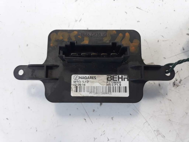Recambio de resistencia calefaccion para peugeot 5008 premium referencia OEM IAM 7708005  