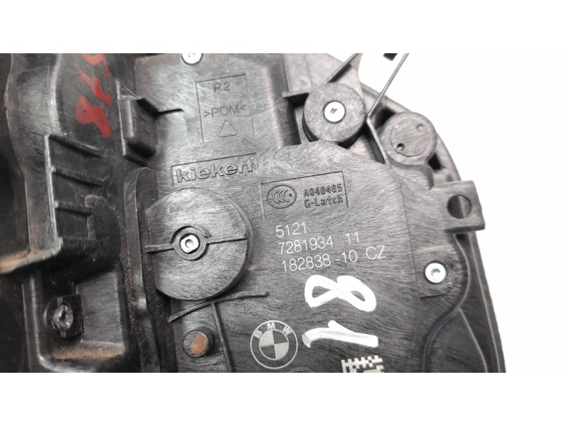 Recambio de cerradura puerta delantera derecha para bmw serie x1 (f48) 2.0 16v referencia OEM IAM 51217281934  EZCBM089