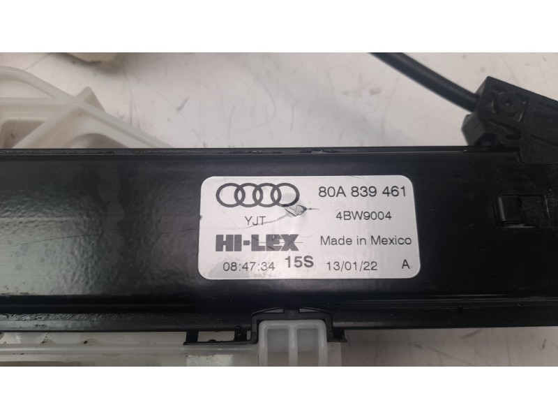 Recambio de elevalunas trasero izquierdo para audi q5 (fyb) 2.0 16v tdi referencia OEM IAM 80A839461  