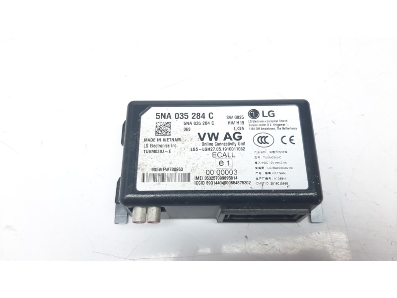 Recambio de modulo electronico para audi q3 (f3b) 1.5 16v tsi act referencia OEM IAM 5NA035284C  