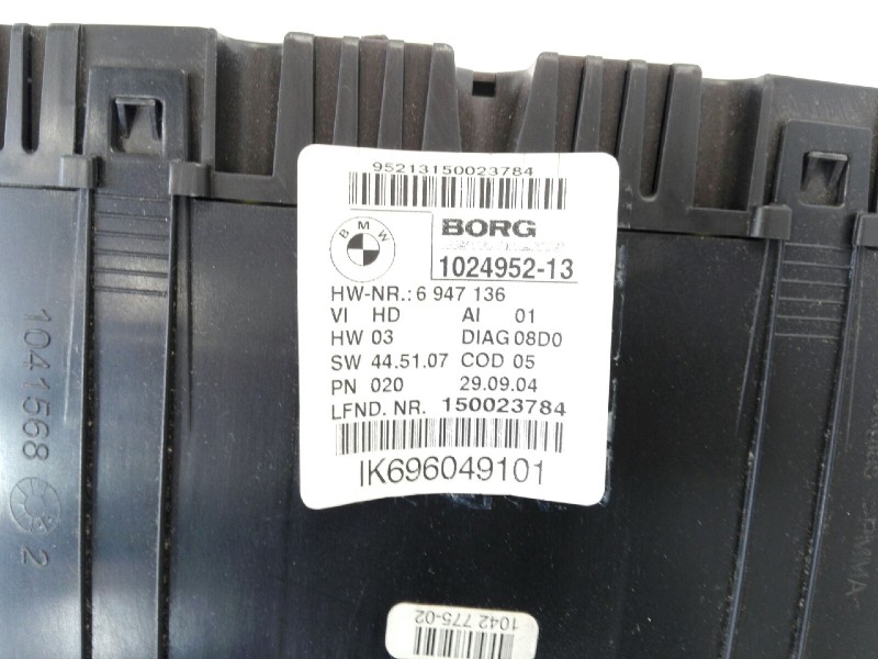 Recambio de cuadro instrumentos para bmw serie 1 berlina (e81/e87) 118d referencia OEM IAM 6947136 102495213 