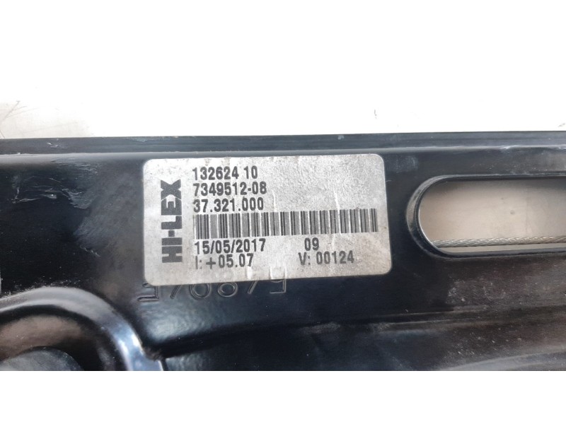 Recambio de elevalunas trasero derecho para bmw serie x1 (f48) 2.0 16v referencia OEM IAM 51357490200  