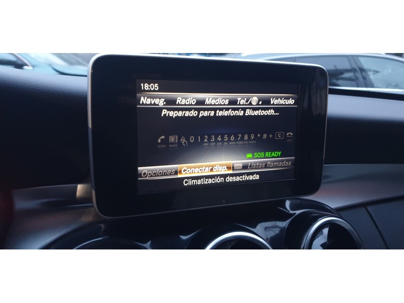 Recambio de pantalla multifuncion para mercedes-benz clase c (w205) familiar 2.1 cdi cat referencia OEM IAM A2059004113  