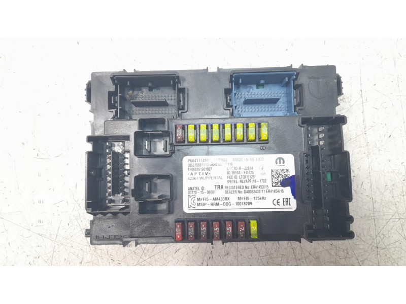 Recambio de caja reles / fusibles para jeep compass ii business 4x2 referencia OEM IAM P68411149AE  
