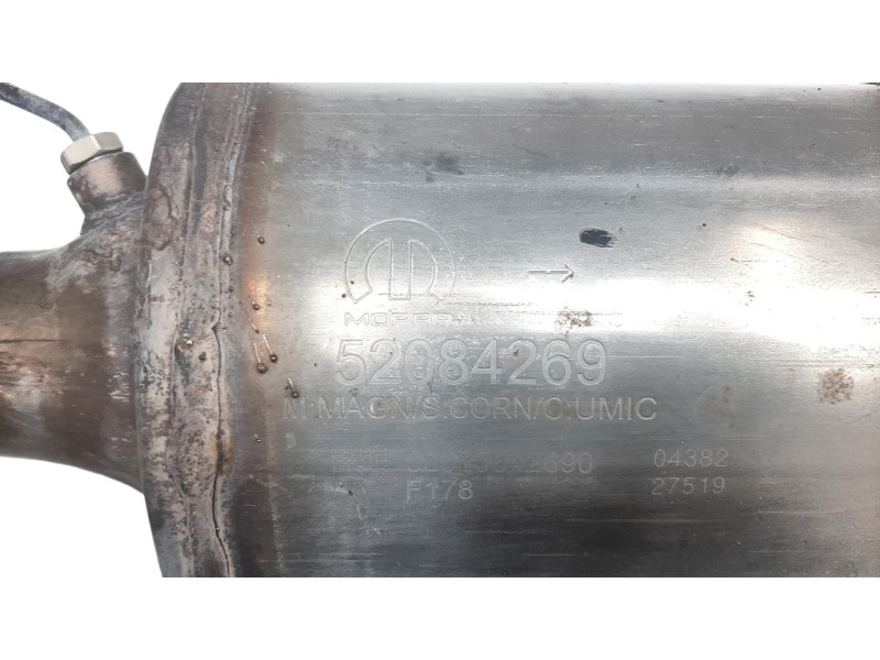Recambio de catalizador para jeep compass ii business 4x2 referencia OEM IAM 52084269  