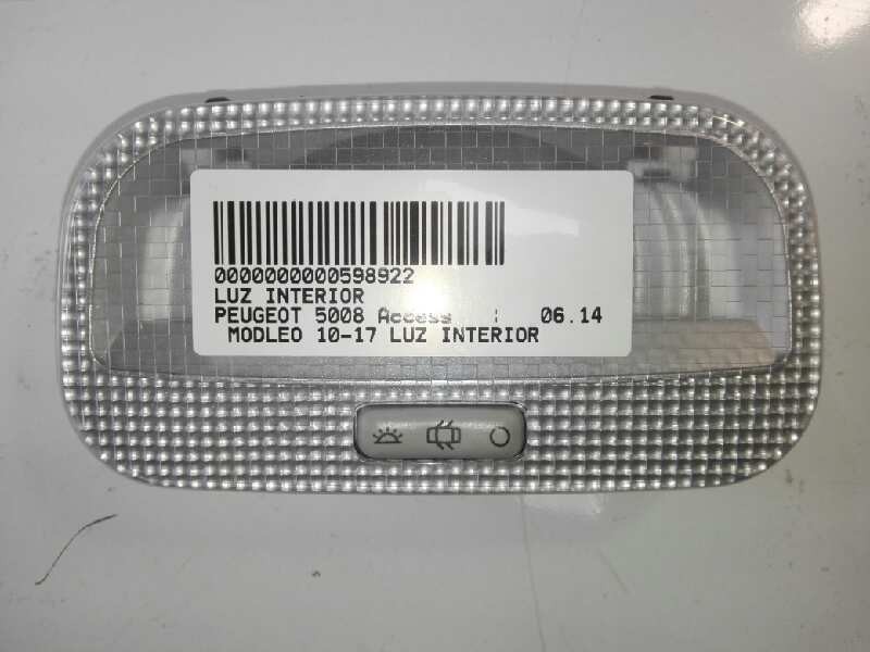 Recambio de luz interior para peugeot 5008 access referencia OEM IAM   