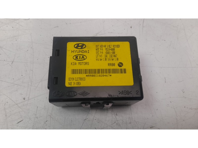 Recambio de modulo electronico para kia rio (yb) 1.2 cat referencia OEM IAM 95210H800  