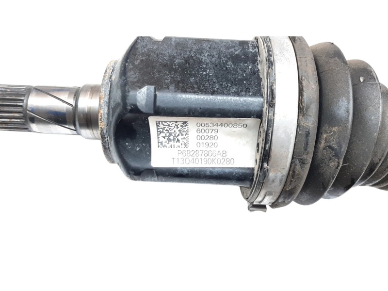 Recambio de transmision delantera izquierda para jeep compass ii business 4x2 referencia OEM IAM 68287866AB  