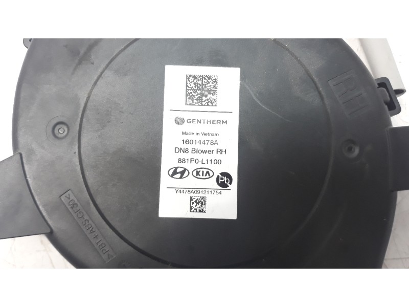 Recambio de ventilador calefaccion para hyundai tucson referencia OEM IAM 16014478A  