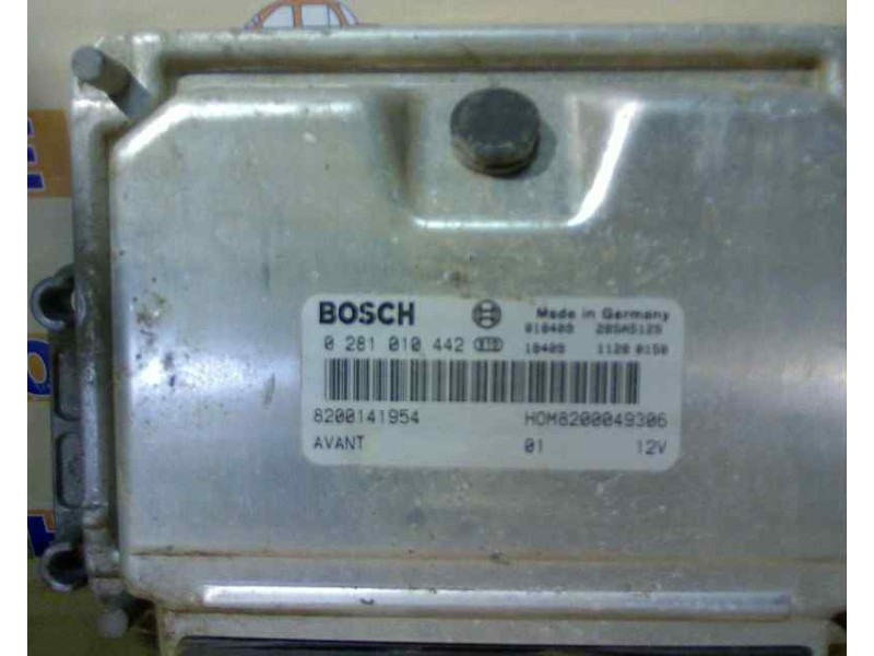 Recambio de centralita motor uce para renault megane i berlina hatchback (ba0) 1.9 dti diesel cat referencia OEM IAM 8200049306 