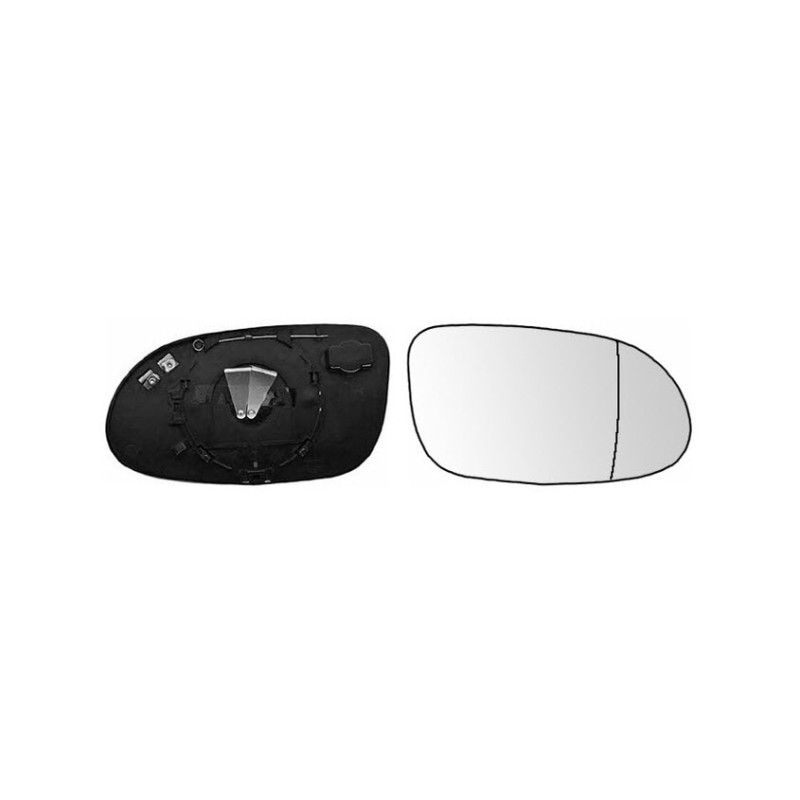 Recambio de cristal retrovisor derecho para mercedes-benz clase a (w168) referencia OEM IAM A1708100421 1051311017 ME3207523