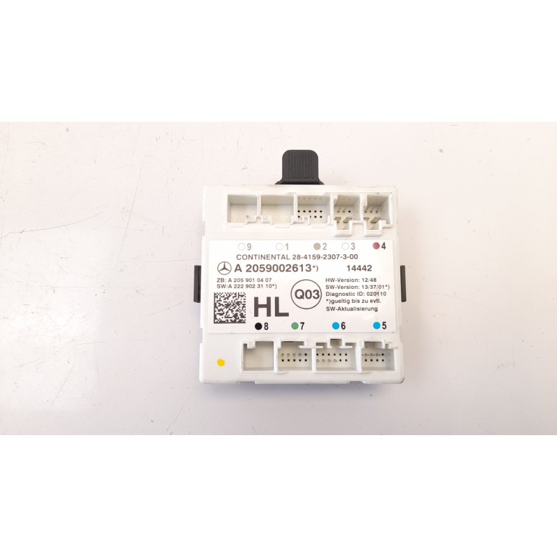 Recambio de modulo confort para mercedes-benz clase c (w205) lim. c 220 cdi bluetec (205.004) referencia OEM IAM A2059002613 A20