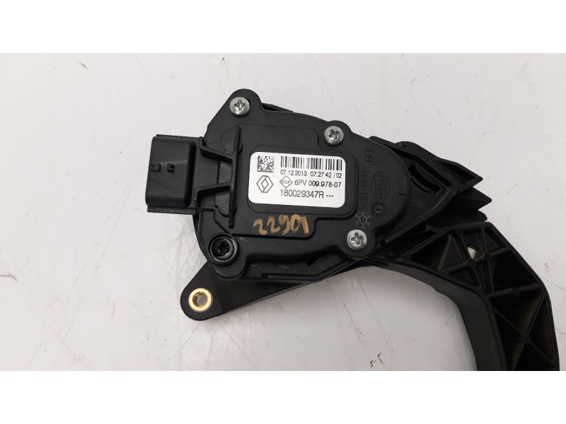 Recambio de potenciometro pedal para renault clio iv 0.9 referencia OEM IAM 180029347R  