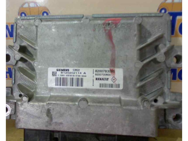 Recambio de centralita motor uce para renault twingo 1.2 16v referencia OEM IAM 8200783095 S120202114 A 8200700600