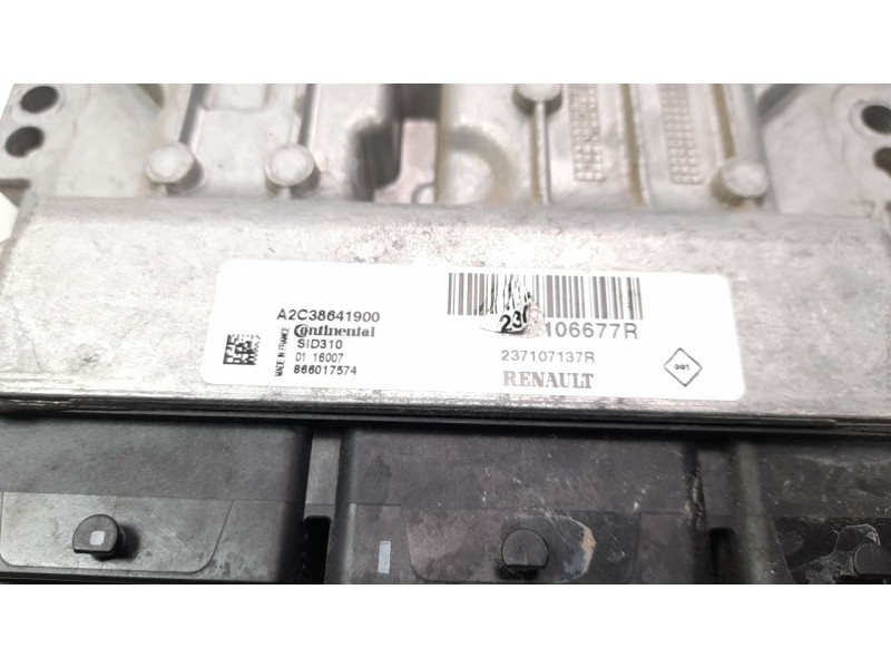 Recambio de centralita motor uce para renault kadjar 1.5 dci diesel fap energy referencia OEM IAM 237106677R  