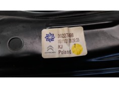 Recambio de elevalunas trasero derecho para citroen c3 aircross 1.2 12v e-thp / puretech referencia OEM IAM 39227498   2