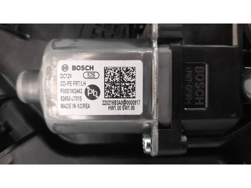 Recambio de elevalunas delantero izquierdo para kia ceed 1.0 tgdi cat referencia OEM IAM 82471J7000  