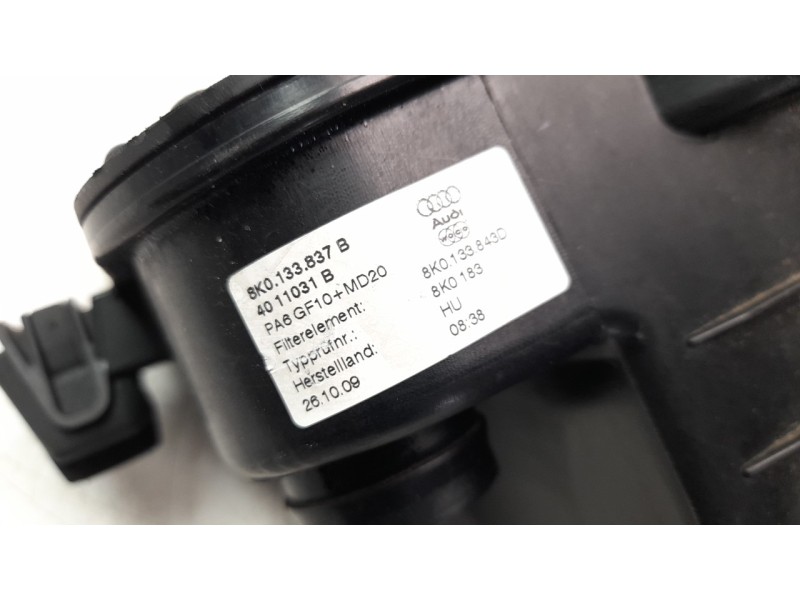 Recambio de filtro aire para audi q5 (8r) 3.0 v6 24v tdi referencia OEM IAM 8K0133843L  