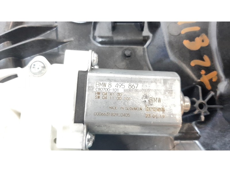 Recambio de elevalunas trasero izquierdo para bmw serie 3 berlina (g20) 2.0 16v turbodiesel referencia OEM IAM 743223512  