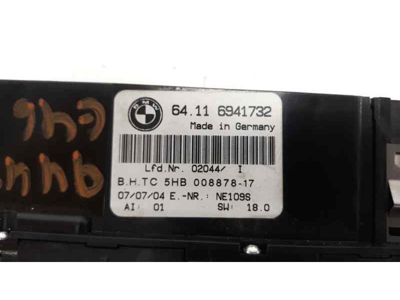 Recambio de mando climatizador para bmw serie 3 berlina (e46) 316i edition exclusiv referencia OEM IAM 64116941732  
