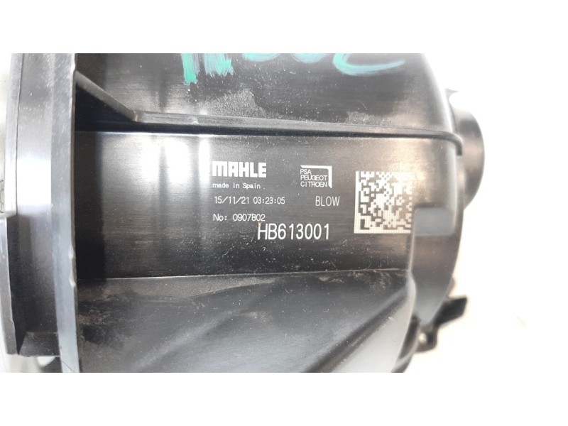 Recambio de ventilador calefaccion para citroen c3 aircross 1.2 12v e-thp / puretech referencia OEM IAM HB613001  