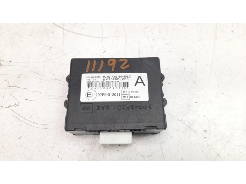 Recambio de modulo electronico para toyota land cruiser (j12) 3.0 turbodiesel referencia OEM IAM 8978060320  