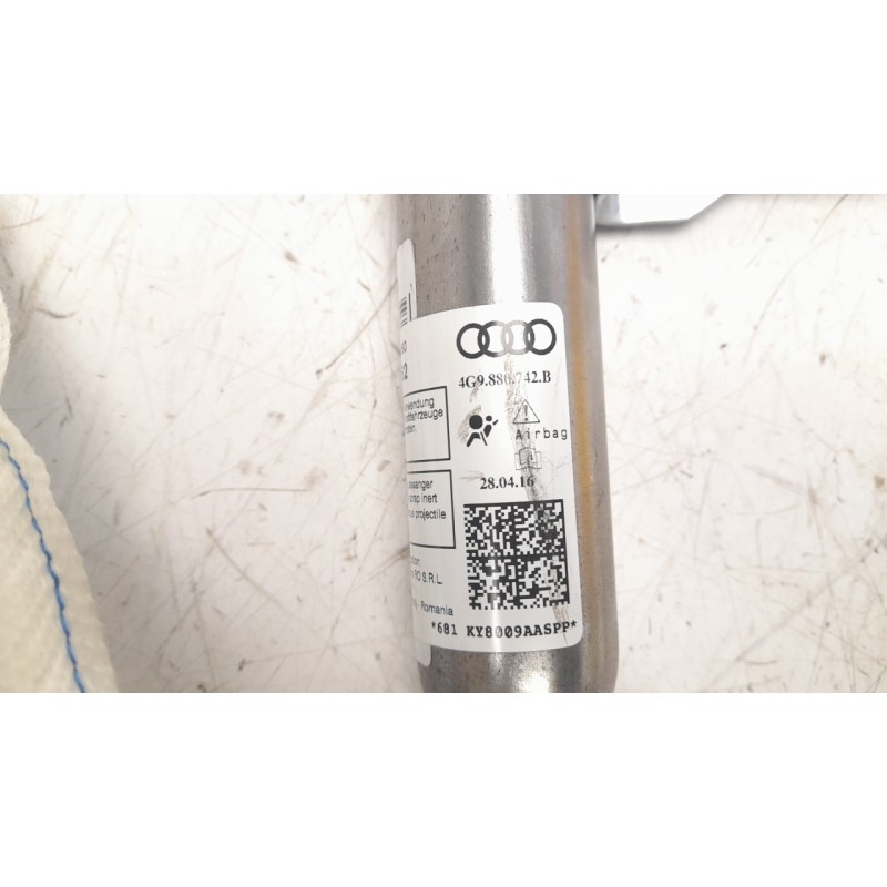 Recambio de airbag cortina delantero derecho para audi s6 avant (4gd) 4.0 v8 32v tfsi referencia OEM IAM 4G9880742B BAMPT11762 