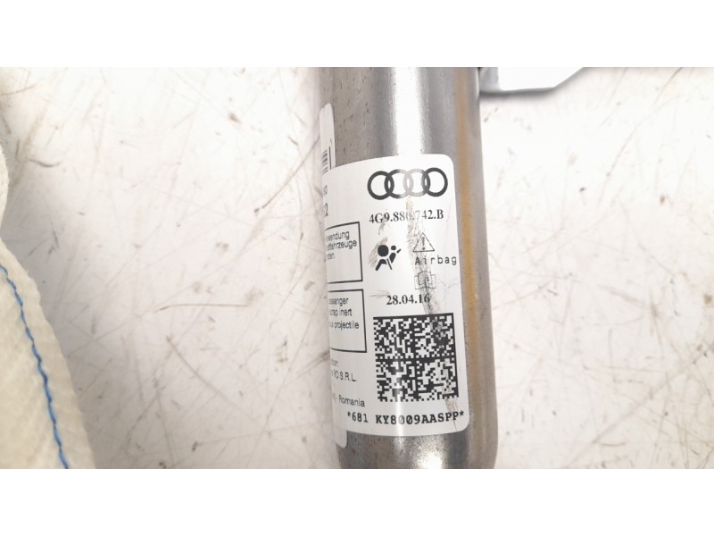 Recambio de airbag cortina delantero derecho para audi s6 avant (4gd) 4.0 v8 32v tfsi referencia OEM IAM 4G9880742B BAMPT11762 