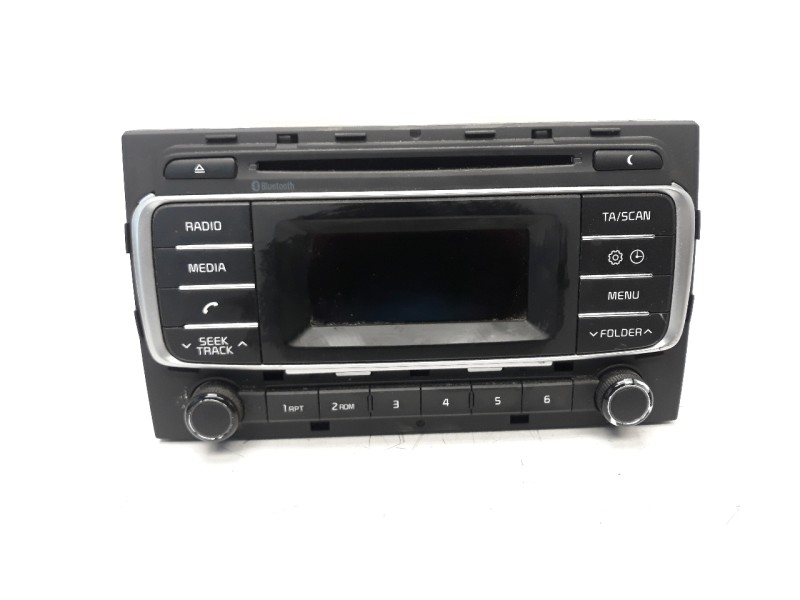Recambio de sistema audio / radio cd para kia rio 1.2 cat referencia OEM IAM 961701W770CA  