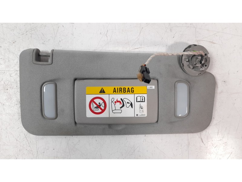 Recambio de parasol derecho para opel mokka 1.6 cdti dpf referencia OEM IAM 95430385  