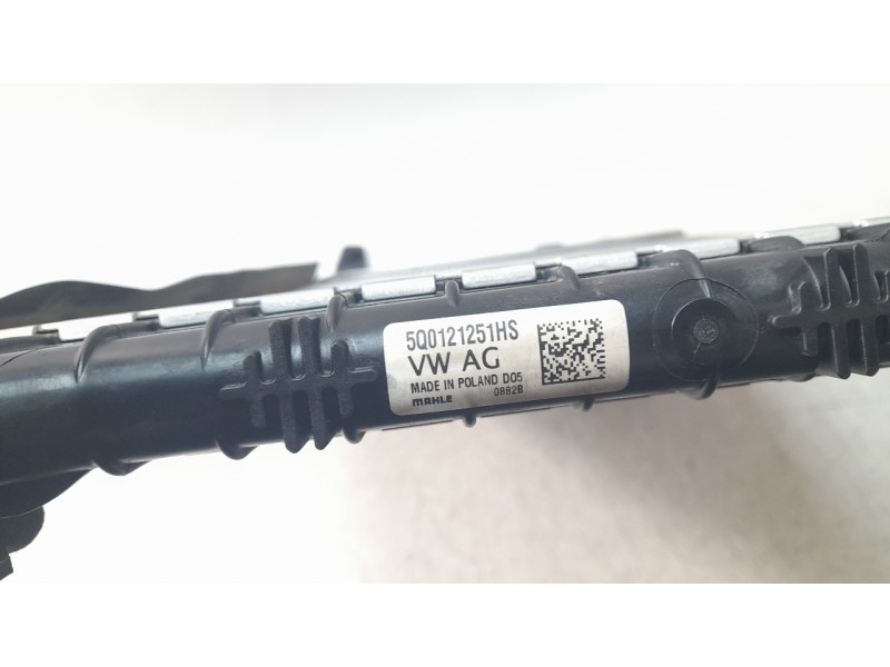 Recambio de radiador agua para seat leon (kl1) 1.5 16v tsi act referencia OEM IAM 5Q0121251HN  