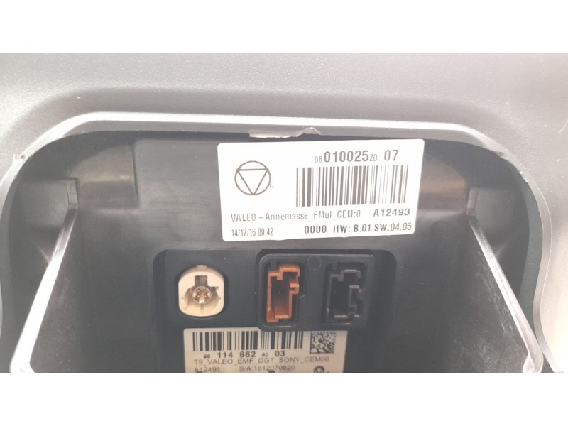Recambio de sistema navegacion gps para citroen c4 cactus 1.6 blue-hdi fap referencia OEM IAM 98010025ZD  