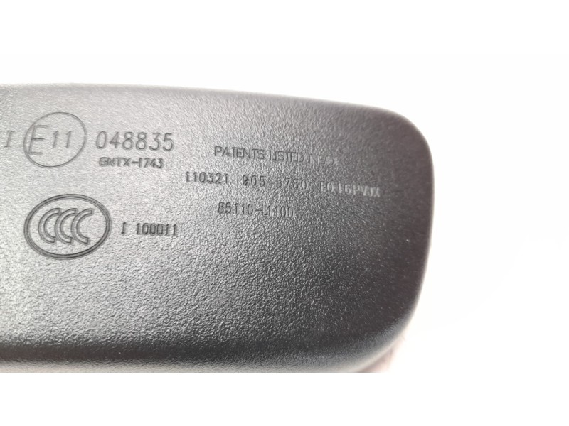 Recambio de espejo para kia sportage 1.6 gdi cat referencia OEM IAM 85110L1100  