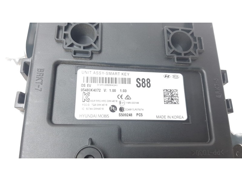 Recambio de modulo electronico para hyundai kona referencia OEM IAM 95480K4072  