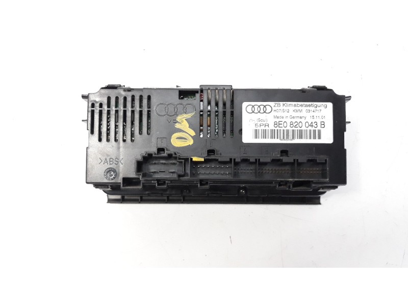 Recambio de mando climatizador para audi a4 berlina (8e) 2.0 tdi referencia OEM IAM 8E0820043B  