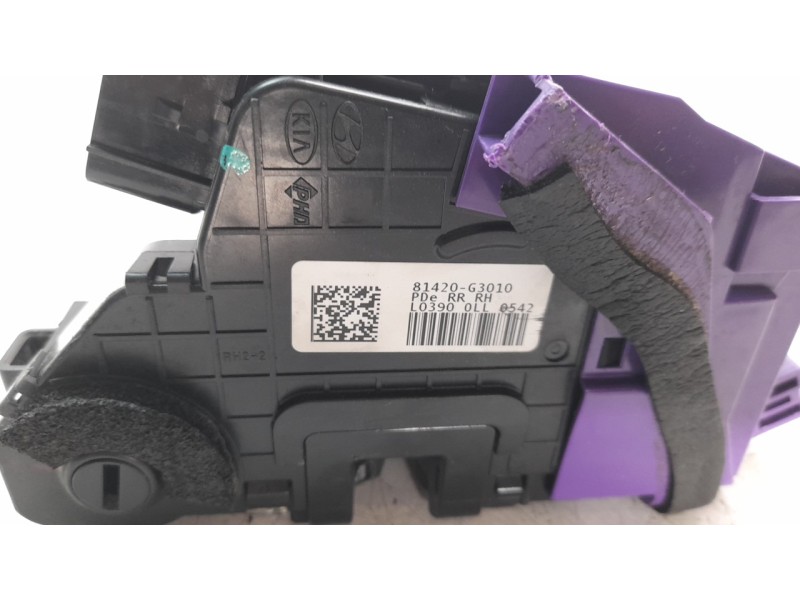 Recambio de cerradura puerta trasera derecha para hyundai i30 (pd) 1.0 tgdi cat referencia OEM IAM 81420G3010  