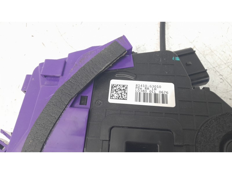 Recambio de cerradura puerta trasera izquierda para hyundai i30 (pd) 1.0 tgdi cat referencia OEM IAM 81410G3010  