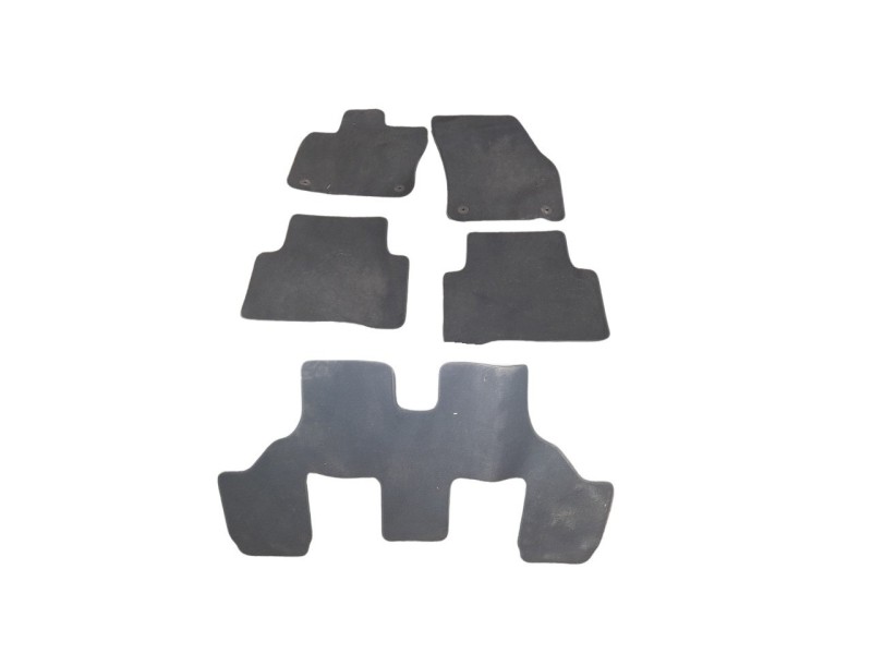 Recambio de juego alfombrillas para volkswagen touran (5t1) 2.0 tdi referencia OEM IAM 5TB864435 5TB864436 5TA864450