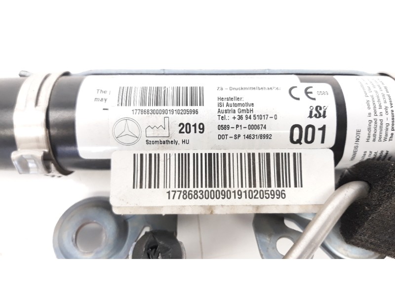 Recambio de airbag delantero izquierdo para mercedes-benz cla-klasse (bm 118) 1.3 cat referencia OEM IAM 177868300  