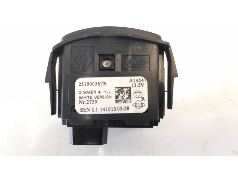 Recambio de interruptor para renault megane iii berlina 5 p limited referencia OEM IAM 251900567R  