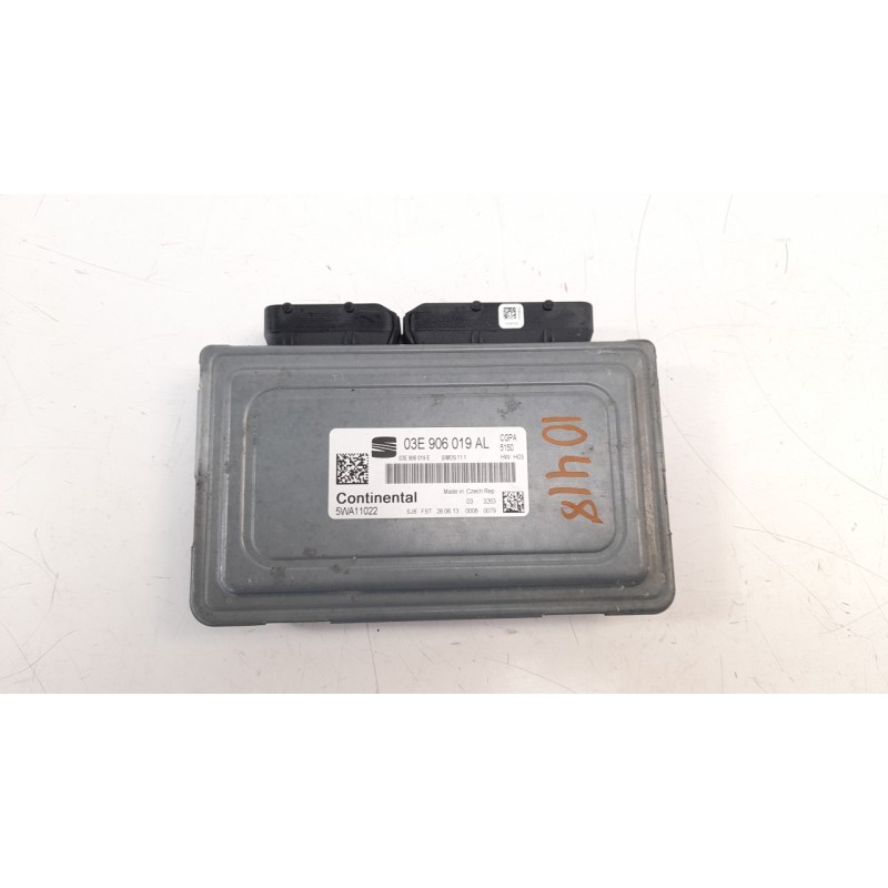 Recambio de centralita motor uce para seat ibiza (6j5) 1.2 12v referencia OEM IAM 03E906019AL 03E906019E 5WA11022