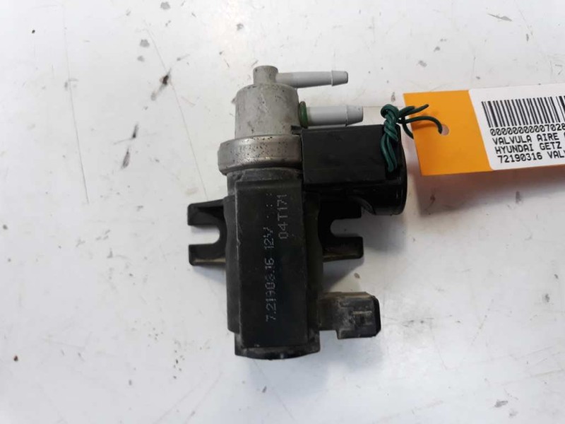 Recambio de valvula aire adicional para hyundai getz (tb) 1.5 crdi cat referencia OEM IAM 72190316  