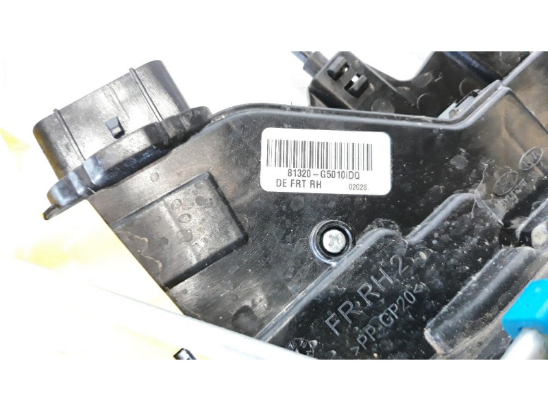 Recambio de cerradura puerta delantera derecha para kia niro business referencia OEM IAM 81320G5010IDQ  