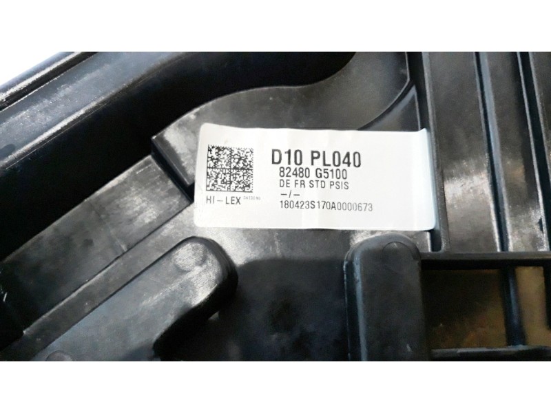Recambio de elevalunas delantero derecho para kia niro business referencia OEM IAM 93575G5400  