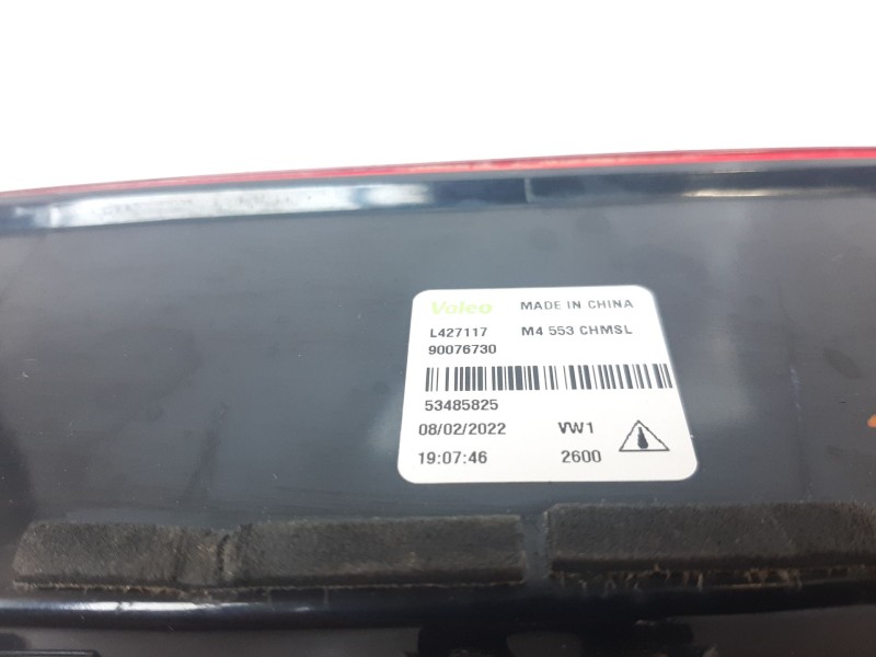 Recambio de luz central de freno para jeep compass (m7) longitude fwd referencia OEM IAM 53485825 53485825 